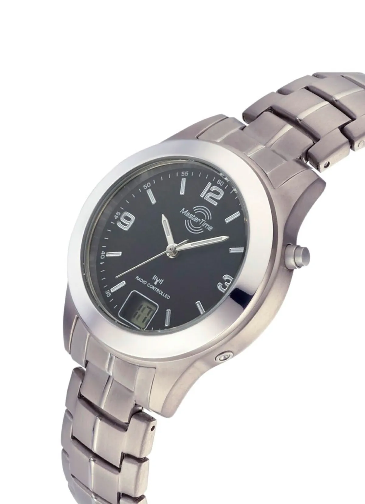 Hot MASTER TIME Funk Damenuhr aus Titan