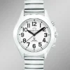 Outlet MASTER TIME Funk-Damenuhr mit sprechender Zeitansage