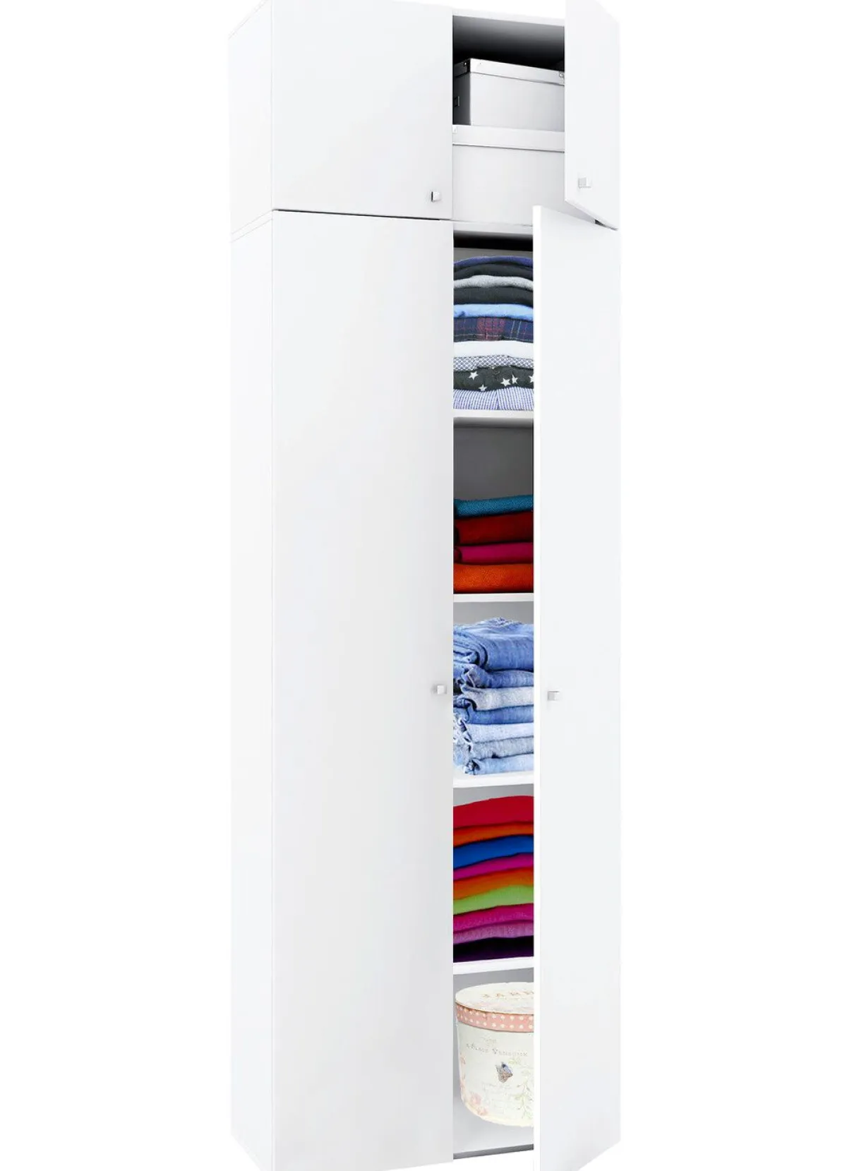 Clearance BADER Möbel-Serie mit individuell einsetzbaren Elementen WEISS