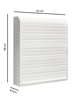 BADER Medizinschrank weiß