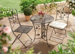 BADER Metall-Gartenmöbel Pinatubo BRONZE