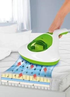 Best BADER Milbensauger mit UV-C-Lampe WEISS-GRÜN