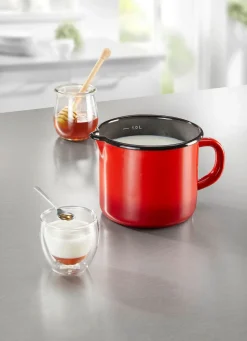 Sale BADER Milchtopf ROT