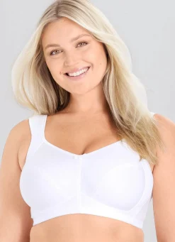 Online MISS MARY BH mit atmungsaktivem Baumwolleinsatz WEISS