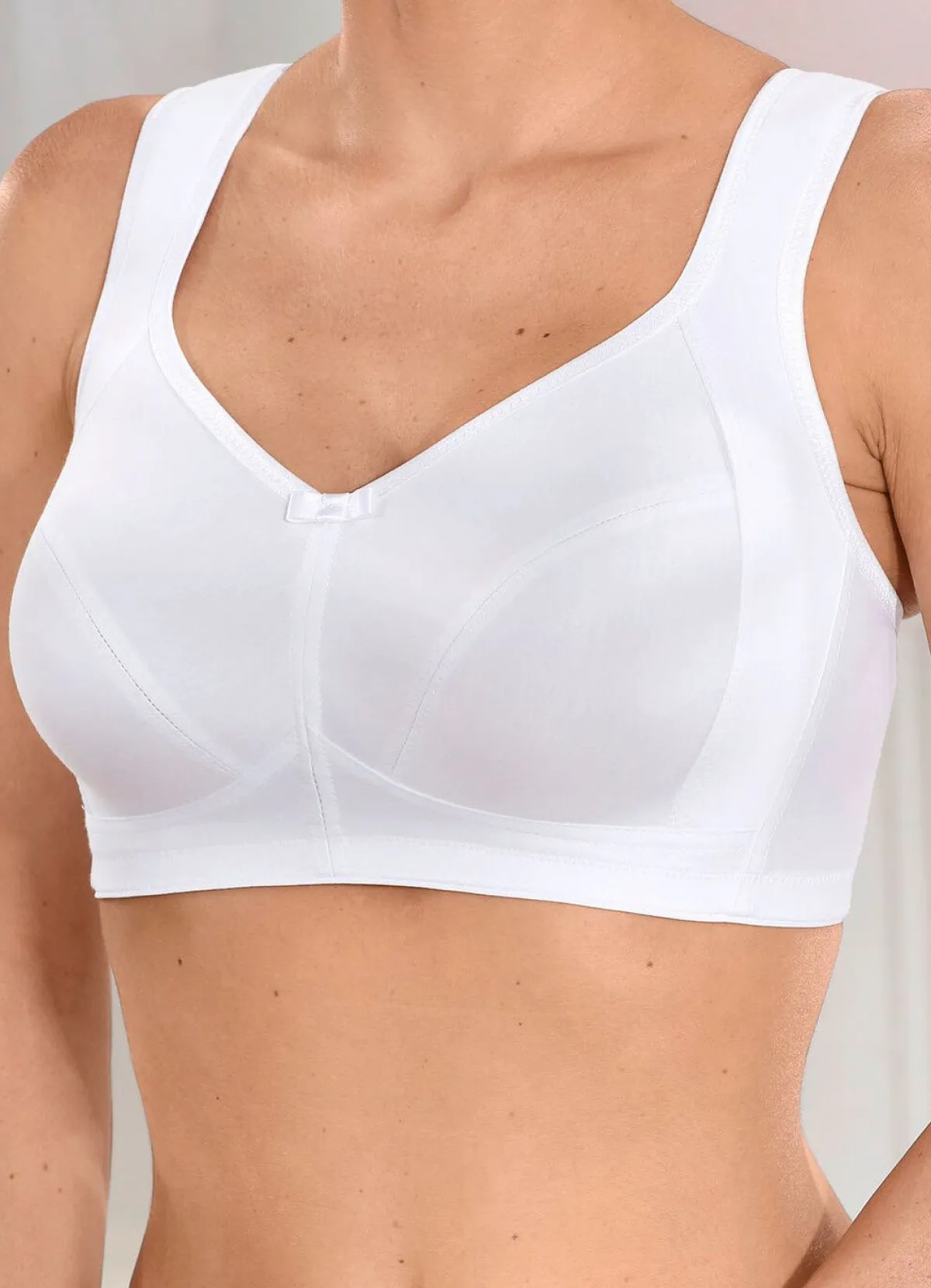 Online MISS MARY BH mit atmungsaktivem Baumwolleinsatz WEISS