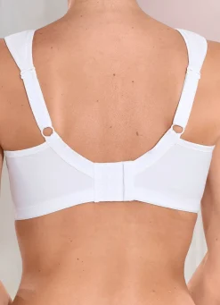 Online MISS MARY BH mit atmungsaktivem Baumwolleinsatz WEISS