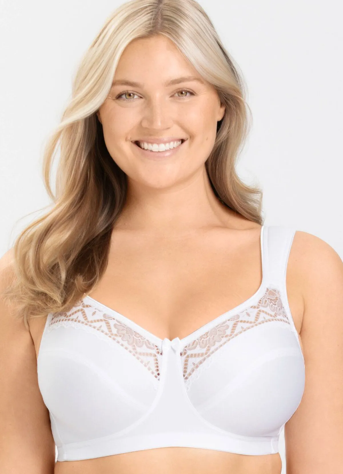 Outlet MISS MARY BH mit Elastikspitze WEISS
