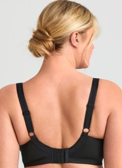 Outlet BADER Miss Mary BH mit elastischen Spitzeneinsätzen SCHWARZ