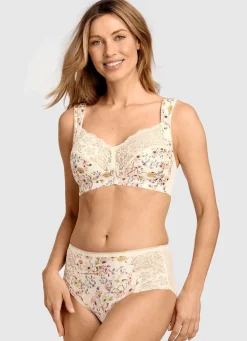 New BADER Miss Mary BH mit farbharmonischem Floraldessin SEKT-BUNT