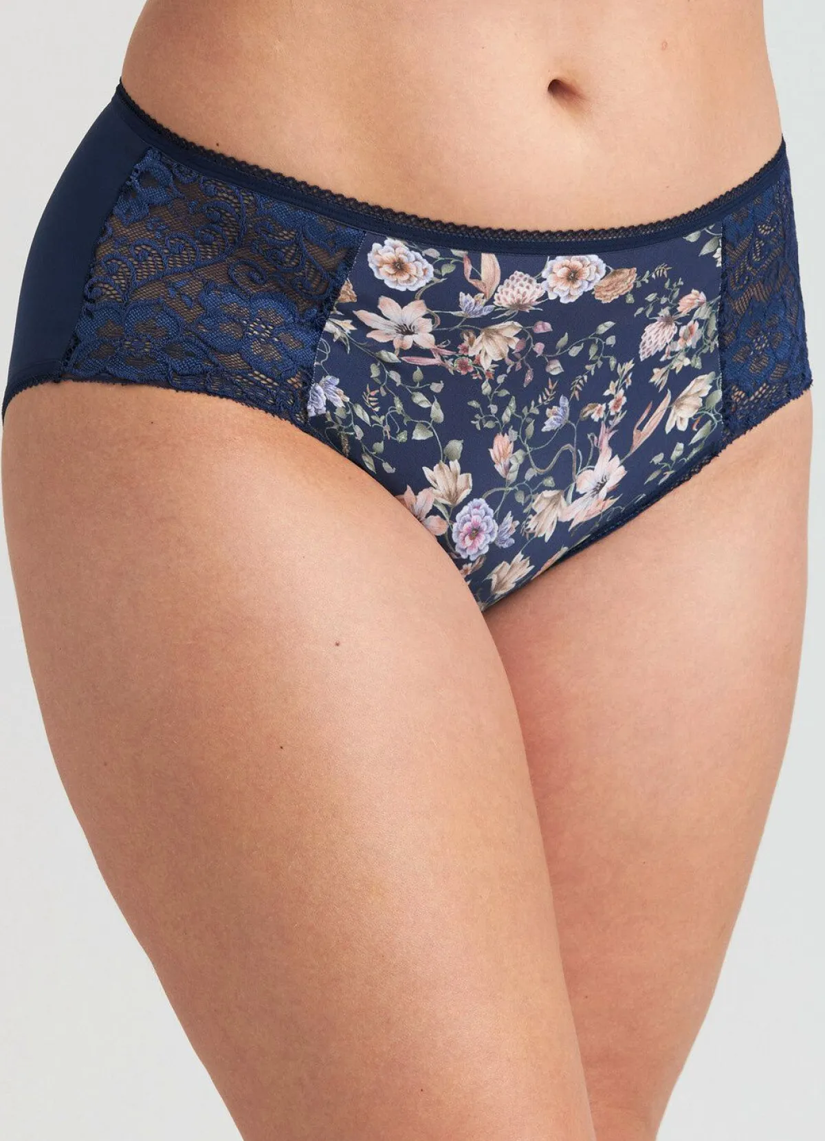 Sale MISS MARY Slip mit farbharmonischem Floraldessin MARINE-BUNT