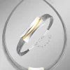 Best BADER Moderne Garnitur in Bicolor aus Silber 925/- fein und Stahl