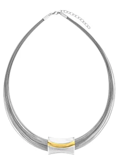 Best BADER Moderne Garnitur in Bicolor aus Silber 925/- fein und Stahl