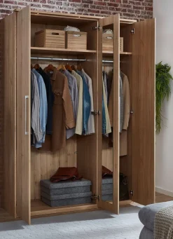 Sale BADER Moderne Kleiderschrank aus deutscher Herstellung buche livorno