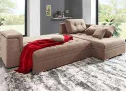 Best BADER Moderne Polsterecke BEIGE