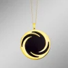Outlet BADER Moderner Anhänger mit Onyx