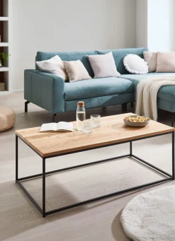 Clearance BADER Moderner Couchtisch EICHE-SCHWARZ