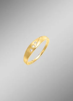 Outlet BADER Moderner Damenring mit Zirkonia