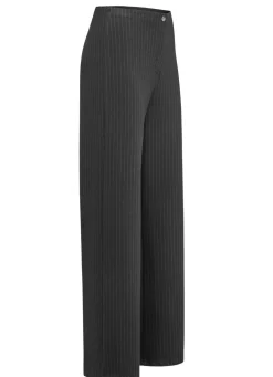 Online KLAUS MODELLE MADE IN GERMANY Modische Hose in bequemer Weite SCHWARZ-GRAU