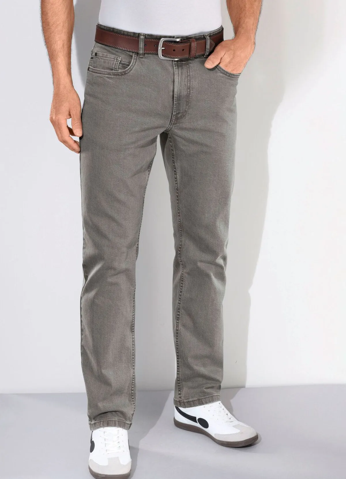 Clearance BADER Modische Jeans in 3 Farben GRAU