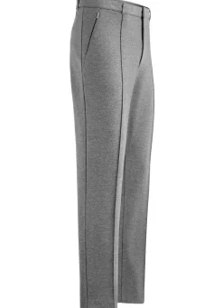 Sale KLAUS MODELLE MADE IN GERMANY Modische "Klaus Modelle"-Hose mit Dehnbund in 4 Farben MITTELGRAU MELIERT