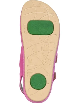 New MUBB , bequeme Damen-Sandalen, Weite H, mit herausnehmbarem Fußbett PINK
