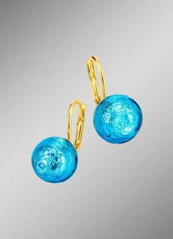 Clearance BADER Muranoglas Ohrringe aus Silber