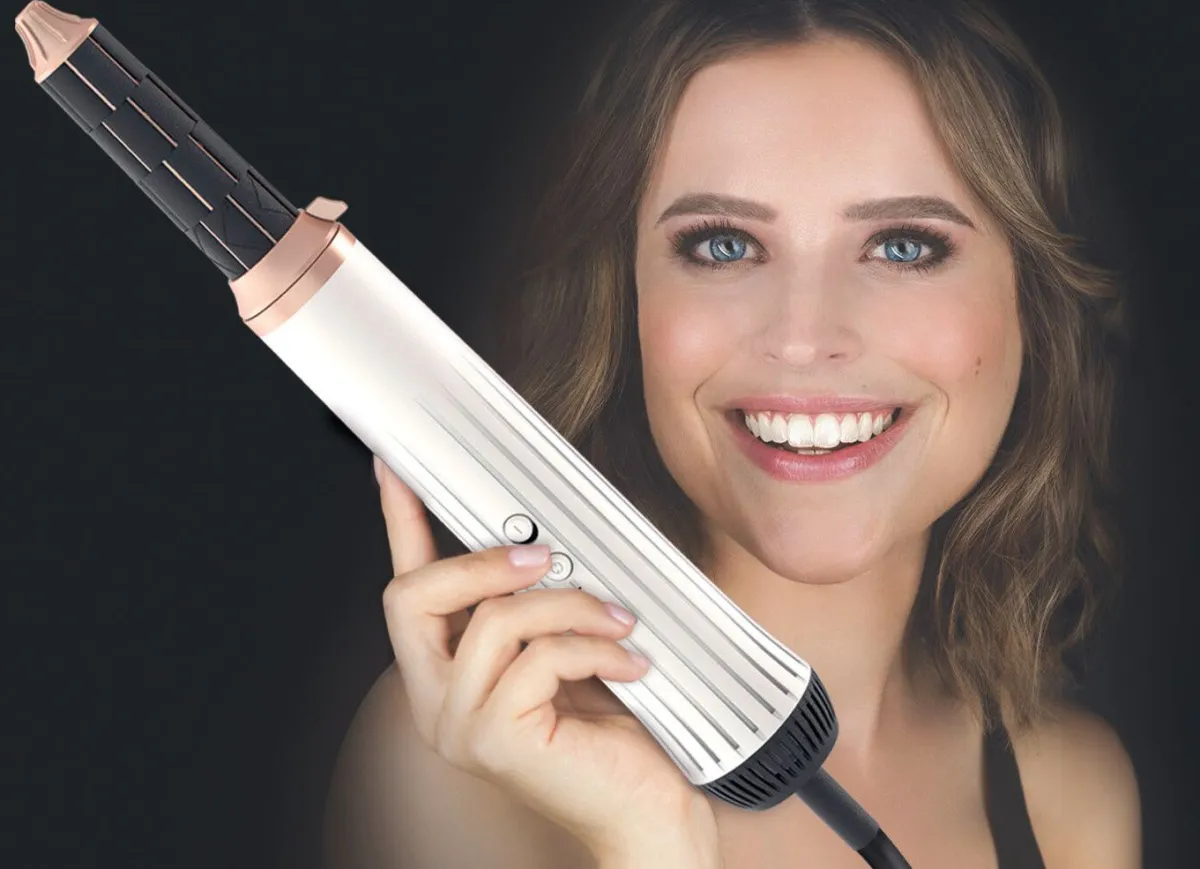 New BADER My Beauty Styler für Ihren neuen Look – wie frisch vom Friseur WEISS-ROSÉGOLD