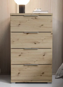 Best BADER Nachttisch in Komfort-Höhe ARTISAN EICHE
