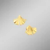 Outlet BADER Natürliche Eleganz: Ohrstecker Ginkgoblatt