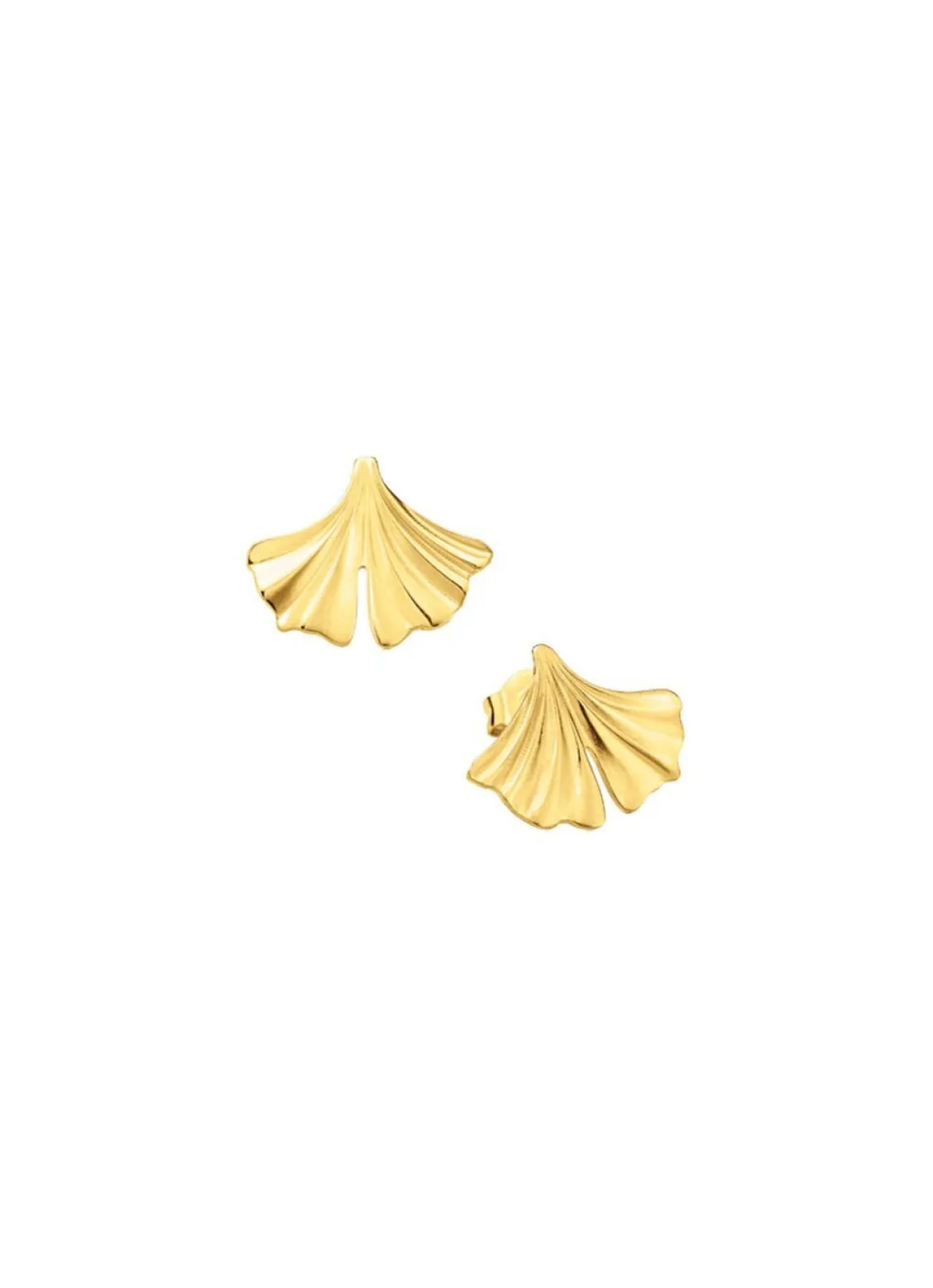 Outlet BADER Natürliche Eleganz: Ohrstecker Ginkgoblatt