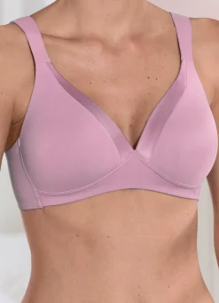 Best BADER Naturana BH mit Satinblende am Dekolleté ALTROSÉ