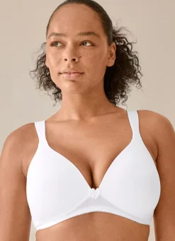 Best BADER Naturana BH mit weich gepolsterten Cups WEISS