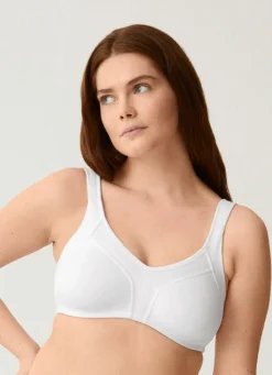 Online NATURANA Minimizer- BH mit hohem Baumwollanteil WEISS
