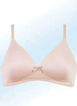 Sale BADER Naturana Zweierpack BH mit gepolsterten Cups 1X WEISS, 1X Puder