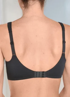 BADER Naturana Zweierpack BH mit doppelt vorgeformten Cups 1X SCHWARZ, 1X WEISS