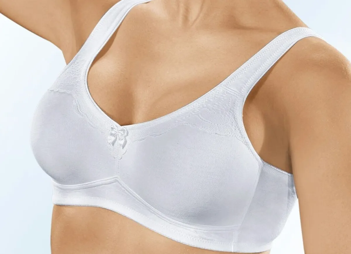 Discount BADER Naturana Zweierpack BH mit doppelt vorgeformten Cups 2X WEISS