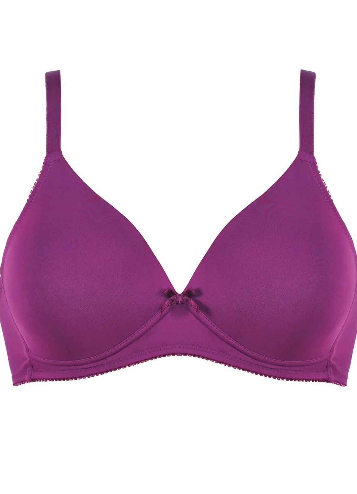 Outlet BADER Naturana Zweierpack BH mit gepolsterten Cups 1X BROMBEER, 1X WEISS