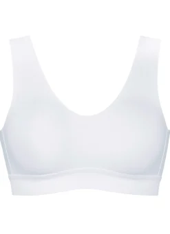 Hot NATURANA BH mit nahtlosen Abschlüssen WEISS