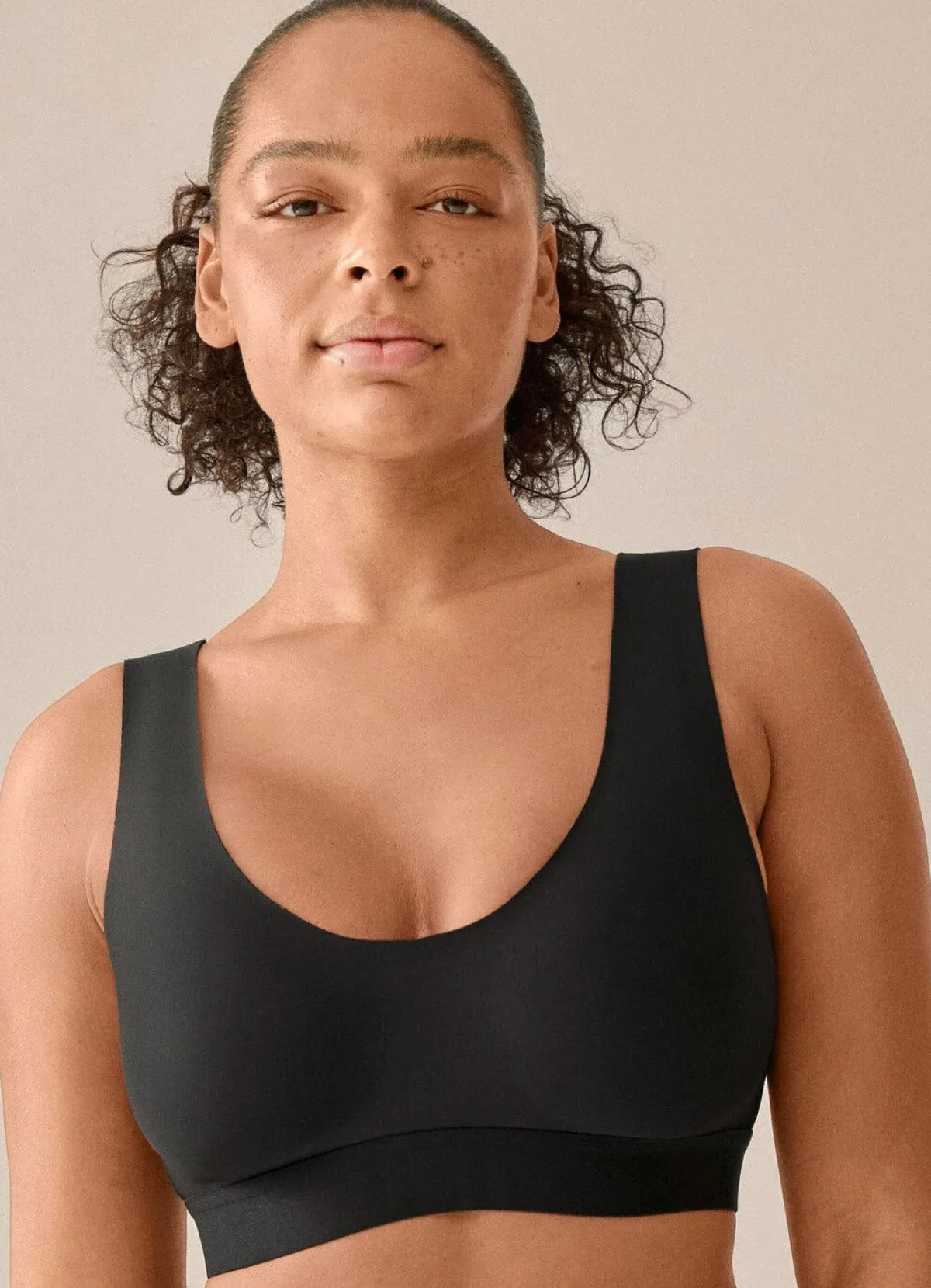 Clearance NATURANA BH mit nahtlosen Abschlüssen SCHWARZ