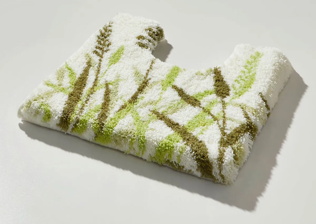 Clearance GRUND nahe Badgarnitur mit Gräsermotiv NATUR