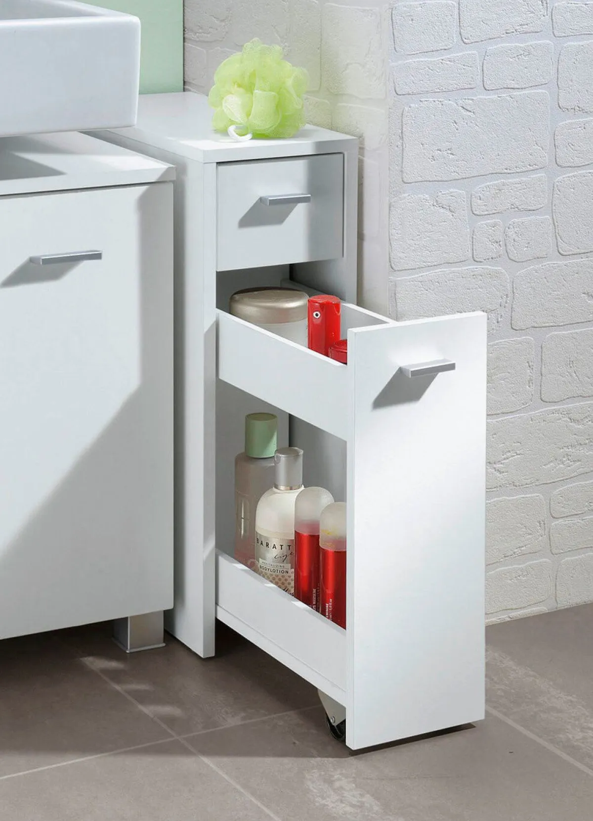 Clearance BADER Nischenkommode WEISS