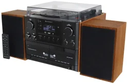 Discount BADER Nostalgie-Stereoanlage mit Fernbedienung BRAUN