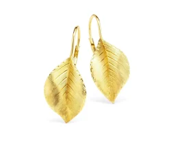 New BADER Ohrringe im Blatt-Design