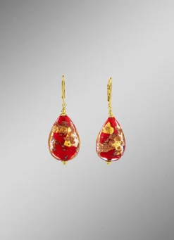 Discount BADER Ohrringe mit Muranoglas-Perlen