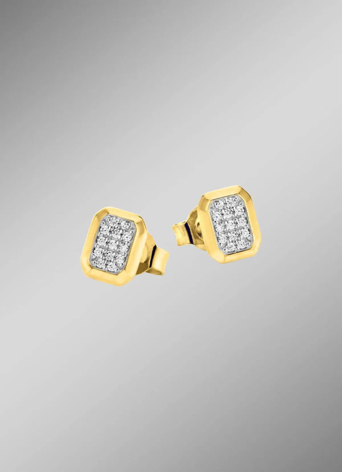New BADER Ohrstecker mit Brillanten