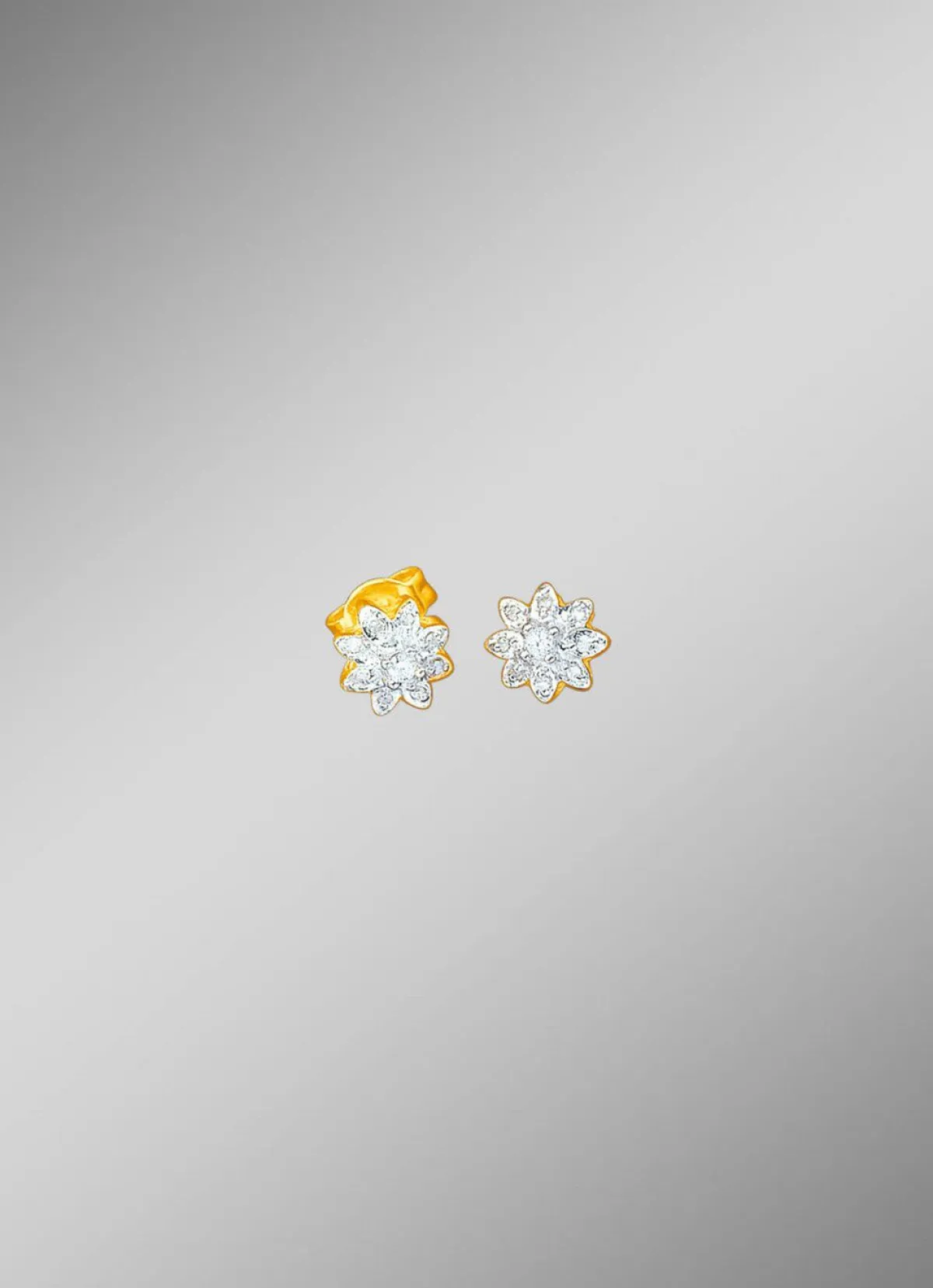 Clearance BADER Ohrstecker mit Brillanten und Diamanten