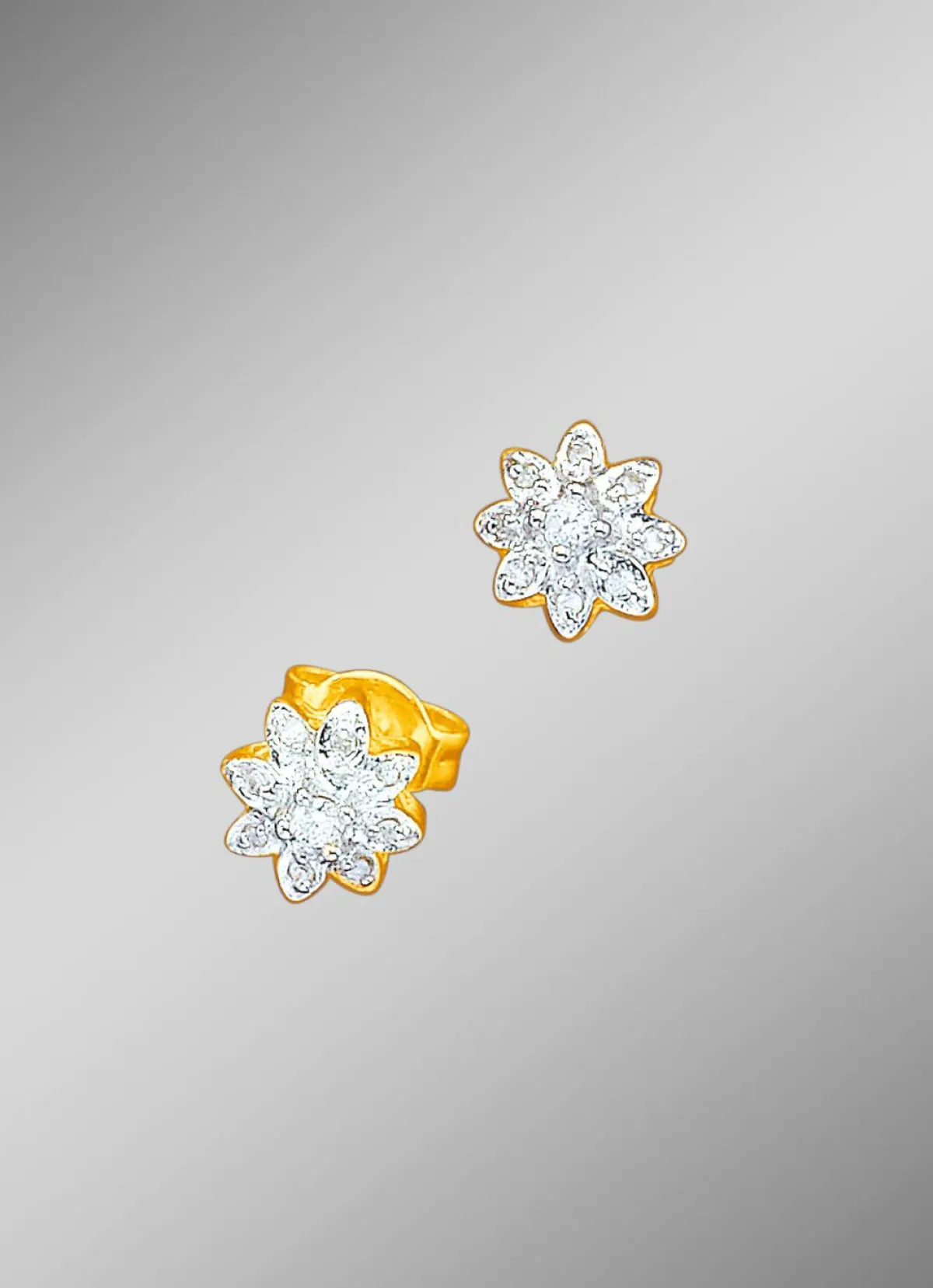 Discount BADER Ohrstecker mit Brillanten und Diamanten