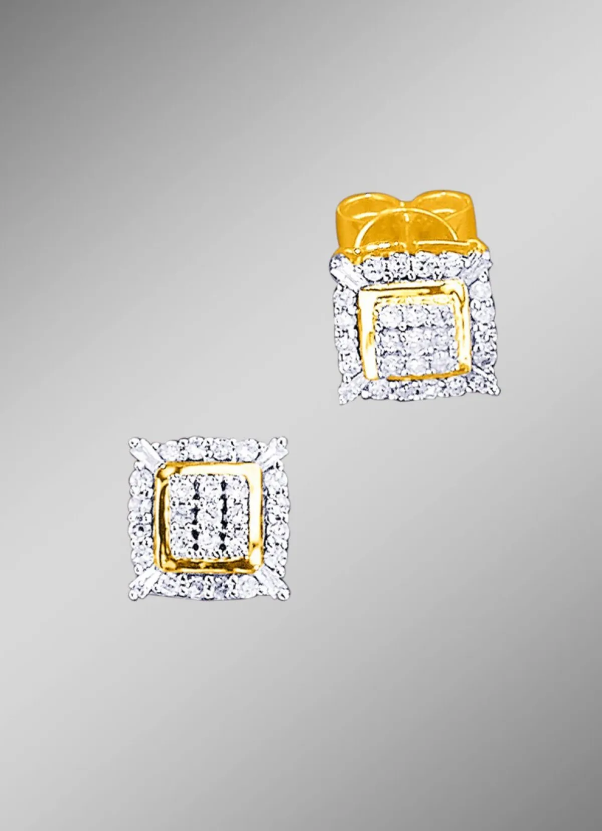 Outlet BADER Ohrstecker mit Diamanten