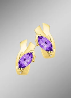 Sale BADER Ohrstecker mit echt Amethyst