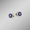 Hot BADER Ohrstecker mit echt Lapislazuli, Brillanten und Diamanten